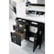 James Martin Vanities Brittany 36in Single Vanity, Black Onyx w/ 3 CM Arctic Fall Solid Surface Top 650-V36-BKO-3AF - alternate 5